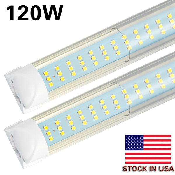 20PCS 8FT светодиодный светильник для магазина - 120 Вт, 12000 л, 6000 К, холодный белый, плоский 3 ряда, ламповый свет, без балласта, супер яркий белый, лампы для гаража
20PCS 8FT светодиодный светильник для магазина - 120 Вт, 12000 л, 6000 К, холодный белый, плоский 3 ряда, ламповый свет, без балласта, супер яркий белый, лампы для гаража