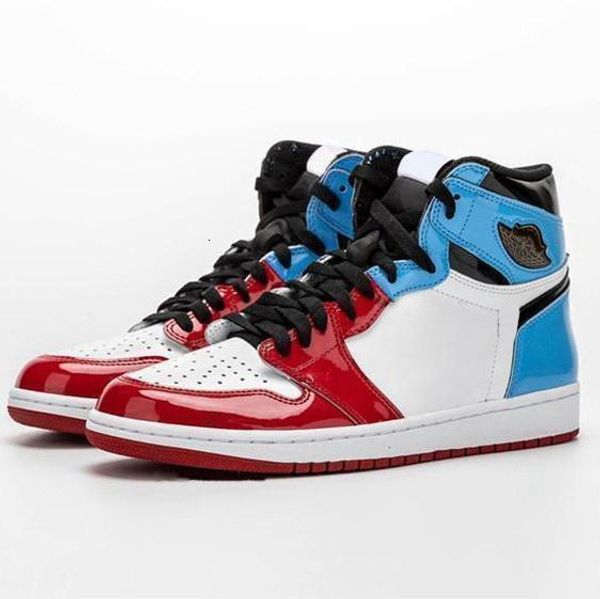 1 high og fearless basketball shoes university red blue white authentic 1s unc chicago men sports sneakers 
1 high og fearless basketball shoes university red blue white authentic 1s unc chicago men sports sneakers