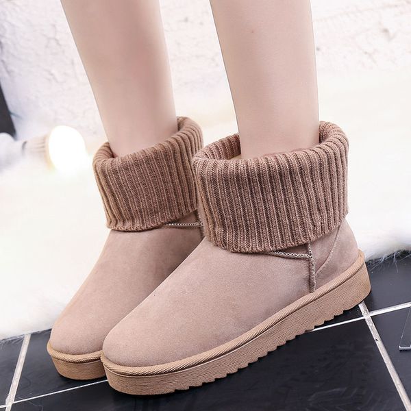 2019 Winter Snow Boots Female 2019 Fashion Ankle Boots Flat Bottom Non-slip Casual Cotton Shoes Thick Plush Warm Women's Boots
2019 Winter Snow Boots Female 2019 Fashion Ankle Boots Flat Bottom Non-slip Casual Cotton Shoes Thick Plush Warm Women's Boots