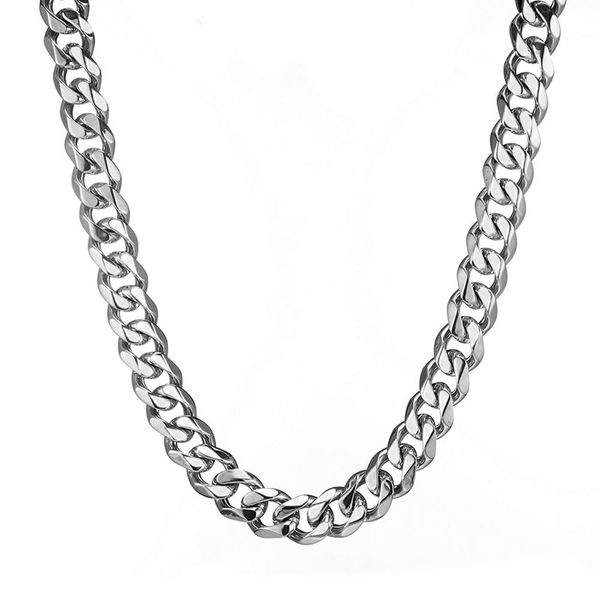 granny chic custom any length 10/12/15/19mm curb cuban mens chain boys stainless steel necklace or bracelet fashion jewelry, Silver
granny chic custom any length 10/12/15/19mm curb cuban mens chain boys stainless steel necklace or bracelet fashion jewelry, Silver