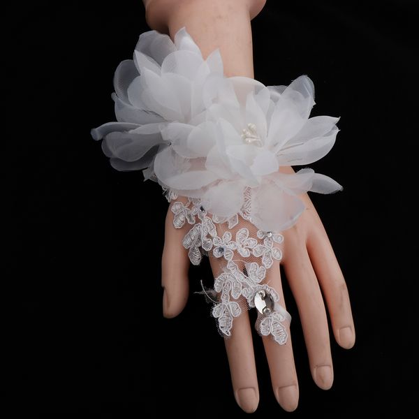 1 pair wedding wrist flower gloves lace short gloves for women lady girl bride, fashion gloves party prom accessories, White
1 pair wedding wrist flower gloves lace short gloves for women lady girl bride, fashion gloves party prom accessories, White
