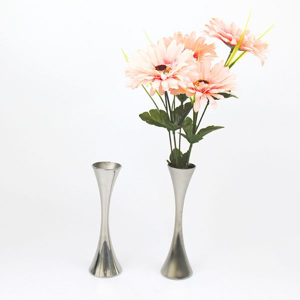 fashion stainless steel rose vases flower holder for home decoration
fashion stainless steel rose vases flower holder for home decoration