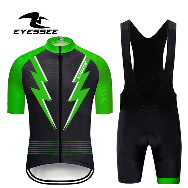 eyessee 2020 cycling jersey set breathable unified bicycle clothing men cycling clothing clothes bike bib shorts suits, Black;blue
eyessee 2020 cycling jersey set breathable unified bicycle clothing men cycling clothing clothes bike bib shorts suits, Black;blue