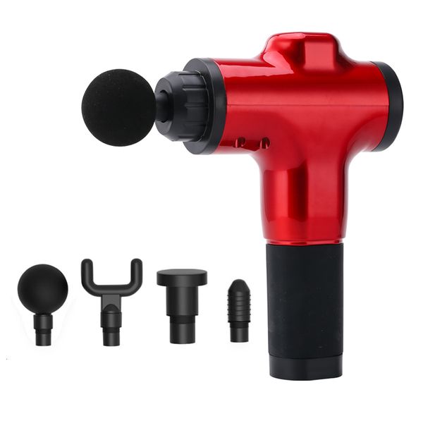 muscle massage gun sport therapy massager body relaxation pain relief slimming shaping massager with 4 heads
muscle massage gun sport therapy massager body relaxation pain relief slimming shaping massager with 4 heads