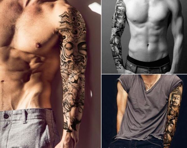 100pcs/lot large version full arms transfer tattoos stickers mix styles water-proof temporary tattoos & body art ha1765
100pcs/lot large version full arms transfer tattoos stickers mix styles water-proof temporary tattoos & body art ha1765