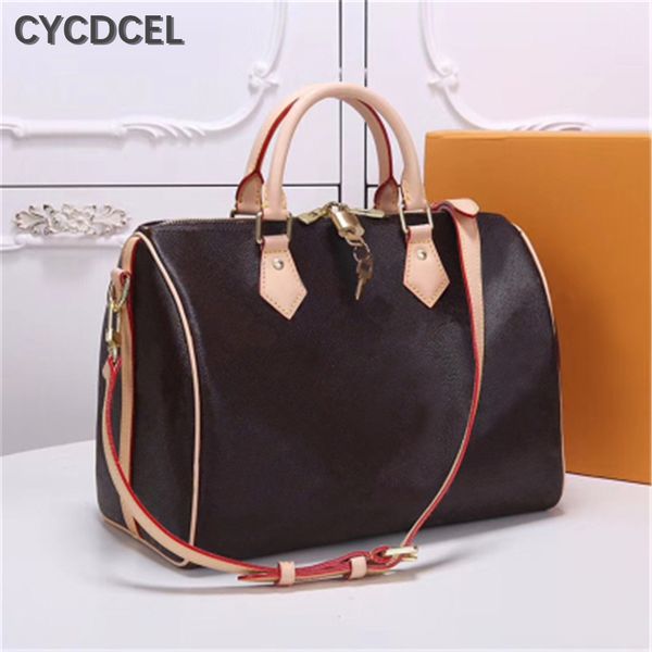 2019 design classic fashion genuine leather women handbag speedy 25/30/35 shoulder bag purse ing
2019 design classic fashion genuine leather women handbag speedy 25/30/35 shoulder bag purse ing