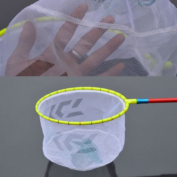 2018 1pc portable fish mesh stainless steel folding steel fishing landing net brail carp trout keep net-d25/45cm random color
2018 1pc portable fish mesh stainless steel folding steel fishing landing net brail carp trout keep net-d25/45cm random color
