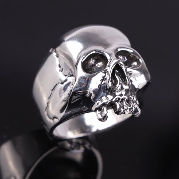 classic retro mens ring punk style stainless steel skull skeleton ring accessories jewelry for male halloween gift, Golden;silver
classic retro mens ring punk style stainless steel skull skeleton ring accessories jewelry for male halloween gift, Golden;silver