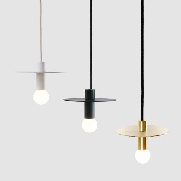 modern pendent lamp singe black white gold e27 led pendent light dining room restaurant cafe bar lighting hanglamp