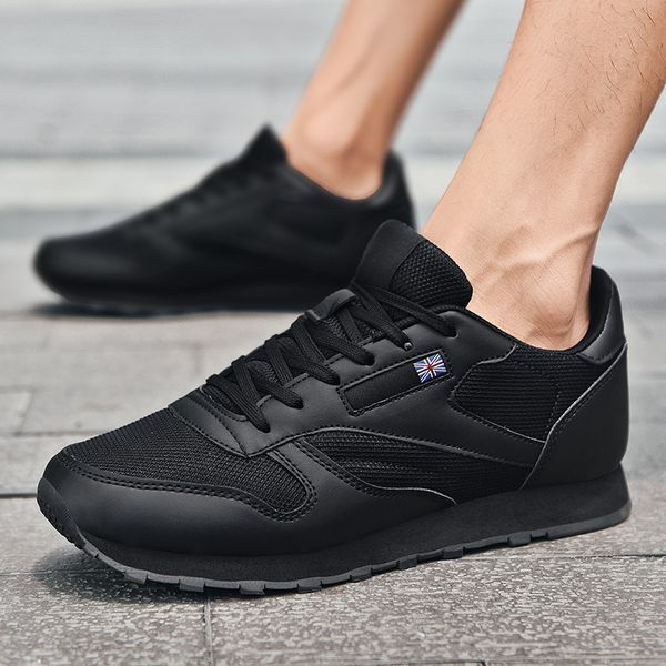 big szie new simple men casual shoes light sneakers male pu leather + mesh style fashion black white zapatillas footwear
big szie new simple men casual shoes light sneakers male pu leather + mesh style fashion black white zapatillas footwear