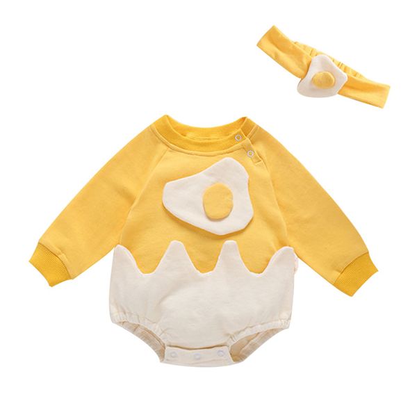newborns bodysuit toddler boys girls cartoon eggs patchwork baby clothes winter long sleeve jumpsuit + hairband set 3-24m a20, Blue
newborns bodysuit toddler boys girls cartoon eggs patchwork baby clothes winter long sleeve jumpsuit + hairband set 3-24m a20, Blue