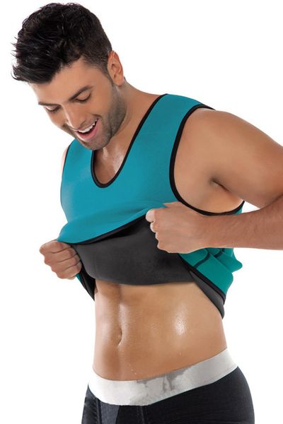 men sauna vest shirt slim waist trainer male body control bodysuit for workout corset shapewear abdomen shaper top, Black;brown
men sauna vest shirt slim waist trainer male body control bodysuit for workout corset shapewear abdomen shaper top, Black;brown