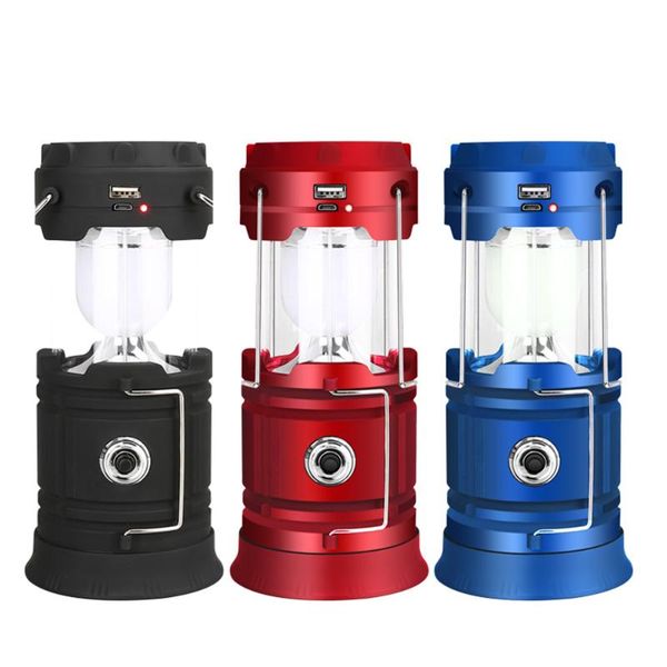 solar powered led camping lantern - solar or usb chargeable, collapsible emergency for outdoor night camping lawn
solar powered led camping lantern - solar or usb chargeable, collapsible emergency for outdoor night camping lawn