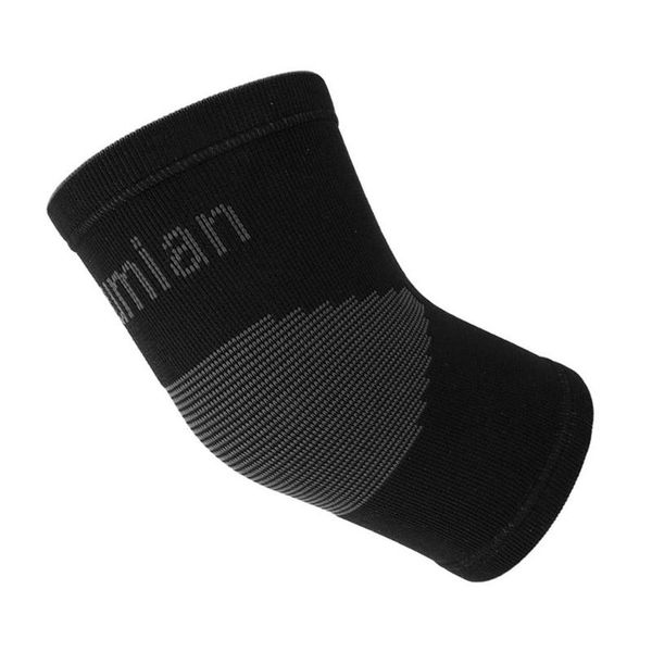 

mumian classic black elastic gym sport elbow protective pad absorb sweat sport basketball arm sleeve warmer drop shipping, Black;gray