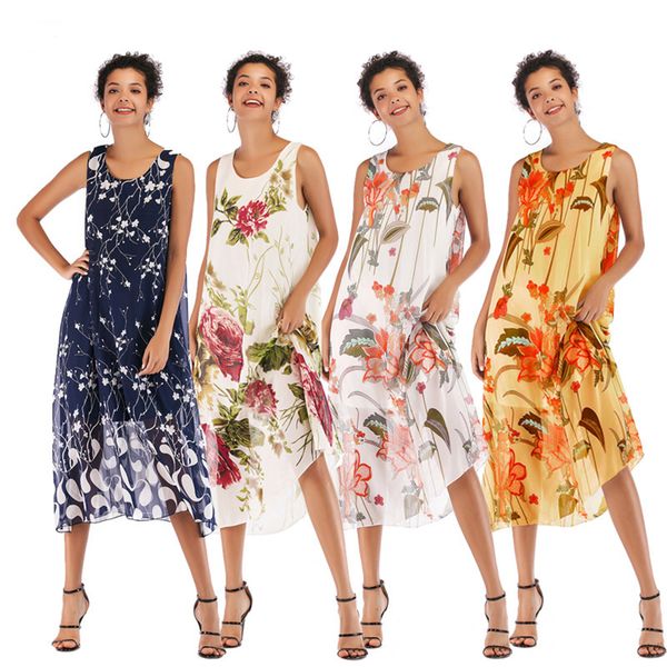 spot dresses european fashion spring and summer printing casual sleeve round neck sleeveless dress, support mixed batch, Black;gray
spot dresses european fashion spring and summer printing casual sleeve round neck sleeveless dress, support mixed batch, Black;gray