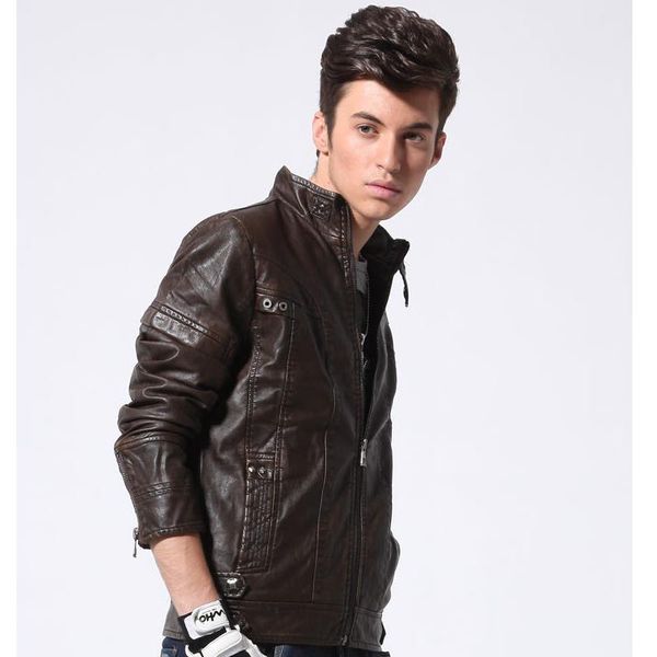 2020 new fashion fur coat men stand collar zipper pocket concealed mens leather jackets coats outer wear leisure warm, Black
2020 new fashion fur coat men stand collar zipper pocket concealed mens leather jackets coats outer wear leisure warm, Black