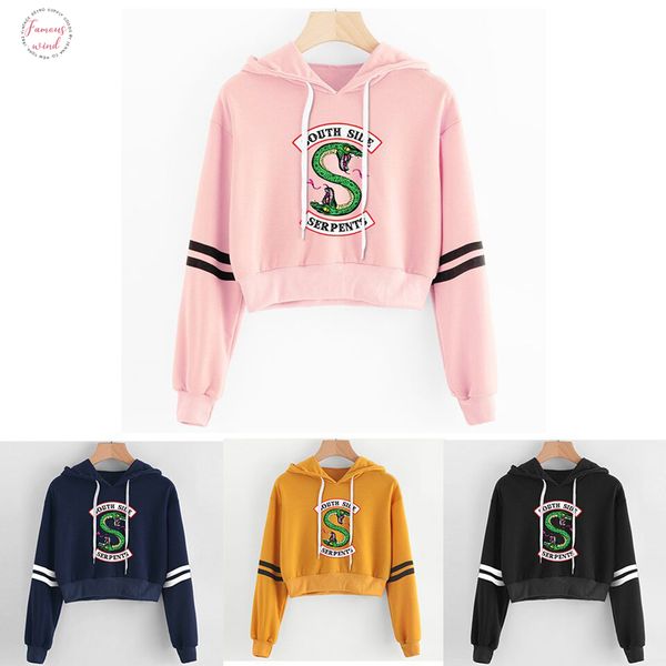 женщины sexy crop top толстовка riverdale southside serpent печать harajuku spring hot sale casual толстовка толстовка плюс размер, Black
женщины sexy crop top толстовка riverdale southside serpent печать harajuku spring hot sale casual толстовка толстовка плюс размер, Black