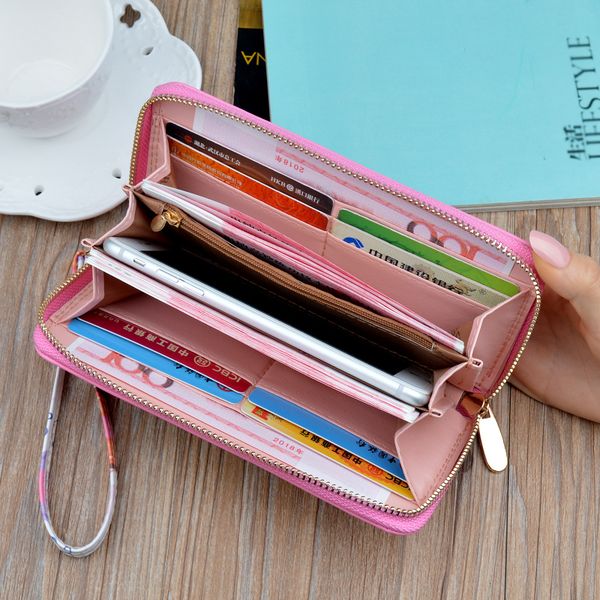 handbag ladies wallet long zipper korean printing fashion student wallet mobile phone bag factory direct f901
handbag ladies wallet long zipper korean printing fashion student wallet mobile phone bag factory direct f901