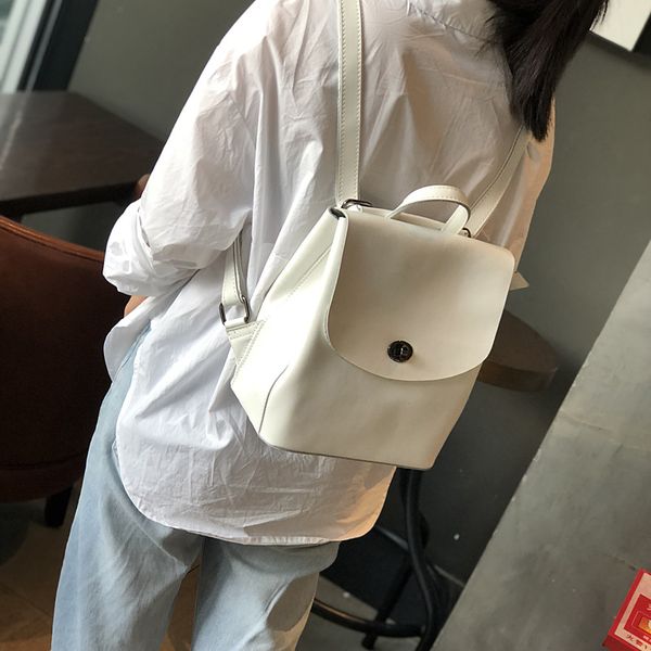 backpack female 2020 new versatile simple korean soft leather small backpack female bag college style
backpack female 2020 new versatile simple korean soft leather small backpack female bag college style