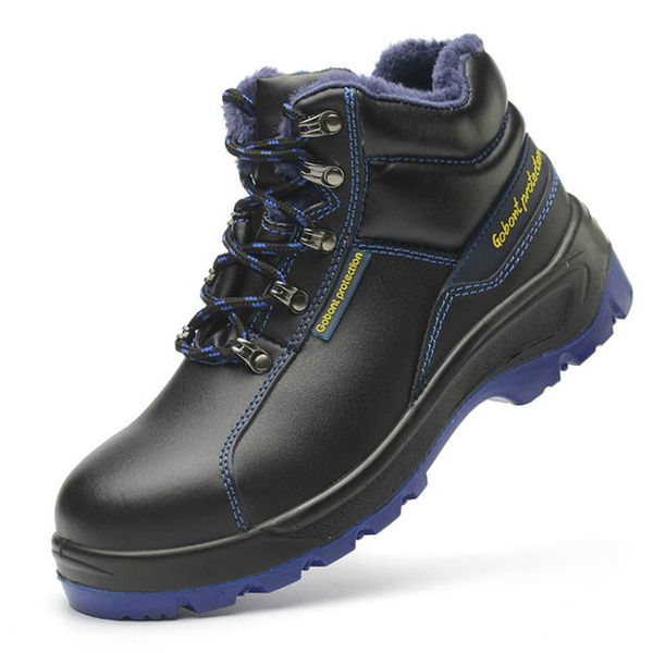 mens plus size winter snow safety boots warm cotton ankle working boot platform genuine leather worker shoes male, Black
mens plus size winter snow safety boots warm cotton ankle working boot platform genuine leather worker shoes male, Black