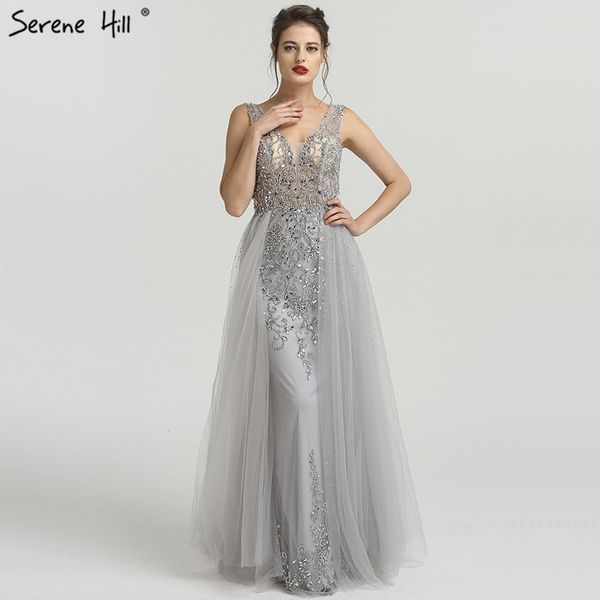 silver luxury diamond crystal sleeveless evening dress v-neck fashion with train evening dress 2019 real p la6185, White;black
silver luxury diamond crystal sleeveless evening dress v-neck fashion with train evening dress 2019 real p la6185, White;black