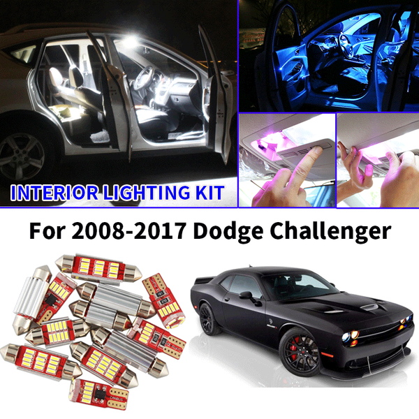 12x canbus error led interior light kit package for 2008-2017 dodgechallenger car accessories map dome trunk license light
12x canbus error led interior light kit package for 2008-2017 dodgechallenger car accessories map dome trunk license light