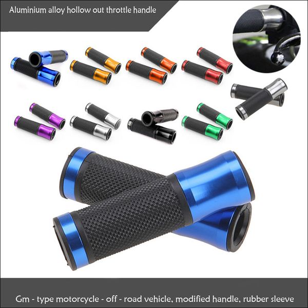 jiuwan 2 pcs universal motorcycle rubber dirt motorbike scooter atv aluminum rubber handlebar gel open end hand grip multicolor
jiuwan 2 pcs universal motorcycle rubber dirt motorbike scooter atv aluminum rubber handlebar gel open end hand grip multicolor