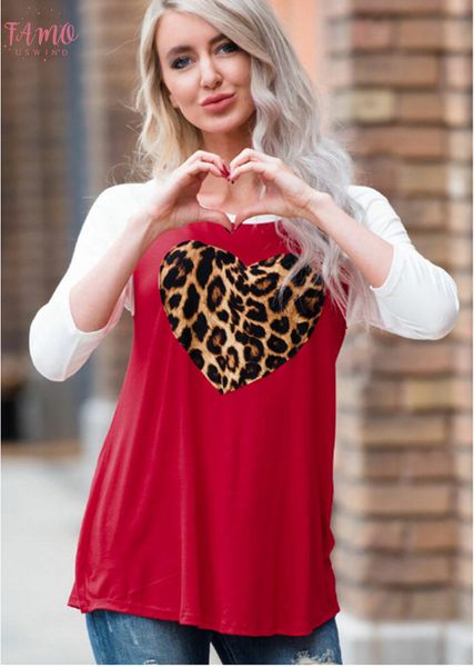 three quarter sleeve t shirt valentine day women heart print t shirt 2020 new raglan sleeve tee shirts female loose top, White
three quarter sleeve t shirt valentine day women heart print t shirt 2020 new raglan sleeve tee shirts female loose top, White