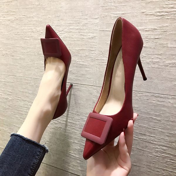fashion women pumps shoes high heels classic pumps leather wedding shoes pointed female heel ladies shoes women heels w32-14, Black
fashion women pumps shoes high heels classic pumps leather wedding shoes pointed female heel ladies shoes women heels w32-14, Black