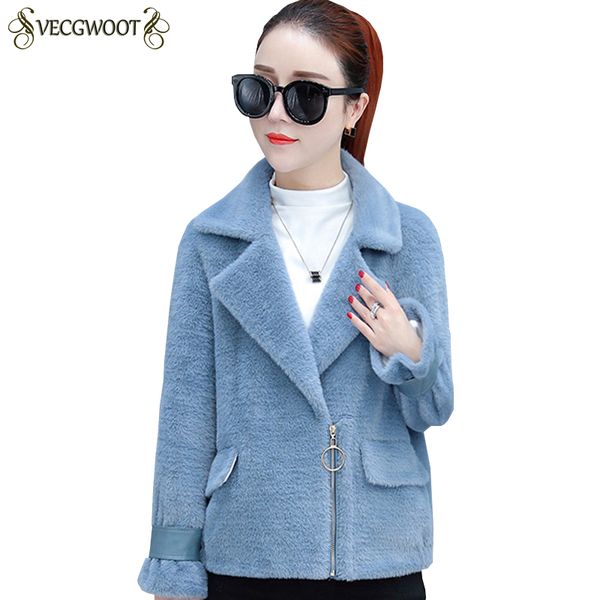 winter new short woolen jacket women fashion solid color loose large size woolen coat women long sleeve coat s684, Black
winter new short woolen jacket women fashion solid color loose large size woolen coat women long sleeve coat s684, Black