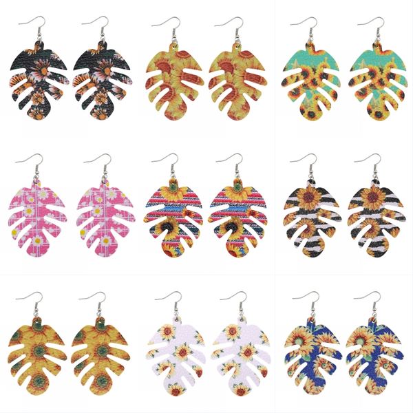 leather earrings for women lady fashion sunflower print earring lightweight leaf teardrop bohemian jewelry gift kimter-u92fz, Golden;silver
leather earrings for women lady fashion sunflower print earring lightweight leaf teardrop bohemian jewelry gift kimter-u92fz, Golden;silver