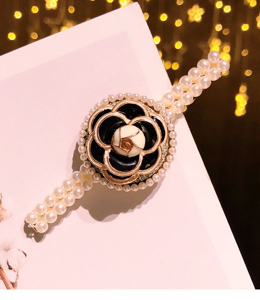 barrettes small sweet hair card camellia pearl pin with a word duck mouth clip edge clip accessories, Golden;silver
barrettes small sweet hair card camellia pearl pin with a word duck mouth clip edge clip accessories, Golden;silver