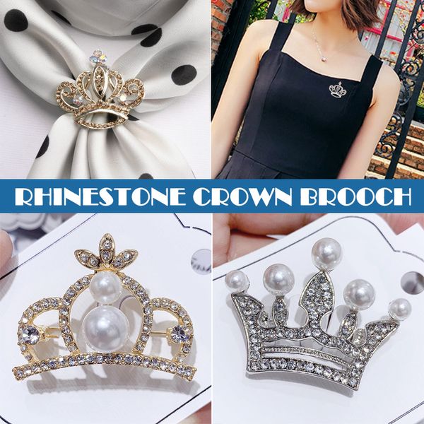 new fashion brooches for women crown brooch imitation pearl alloy brooch suit sweater shawl dress decor accesorios mujer, Gray
new fashion brooches for women crown brooch imitation pearl alloy brooch suit sweater shawl dress decor accesorios mujer, Gray