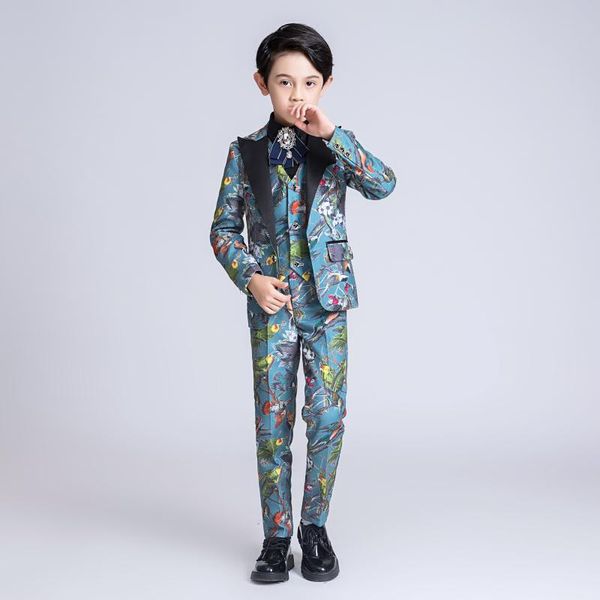 yuanlu kids suits for boys children clothes for wedding party 3pcs blazer vest pants formal suits floral dress boy, Black
yuanlu kids suits for boys children clothes for wedding party 3pcs blazer vest pants formal suits floral dress boy, Black