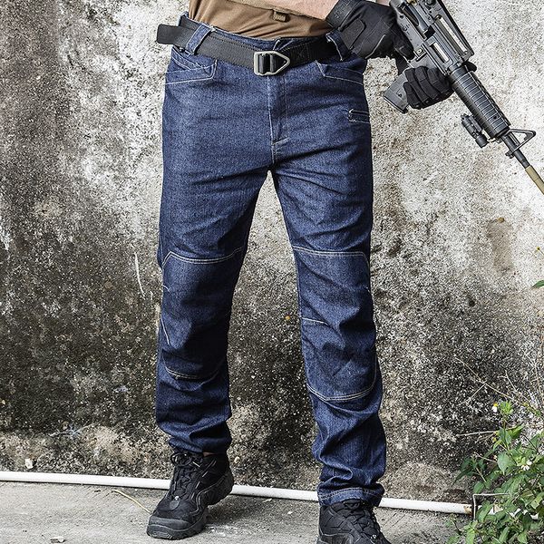 men's pants elastic denim tactical men multi-pocket trousers man streetwear casual jeans mens outdoor cargo, Black
men's pants elastic denim tactical men multi-pocket trousers man streetwear casual jeans mens outdoor cargo, Black