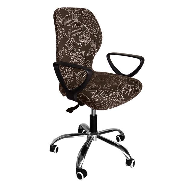 printed flower leaves elastic computer office chair cover washable removable arm chair cover slipcover stretch lift rotating 
printed flower leaves elastic computer office chair cover washable removable arm chair cover slipcover stretch lift rotating