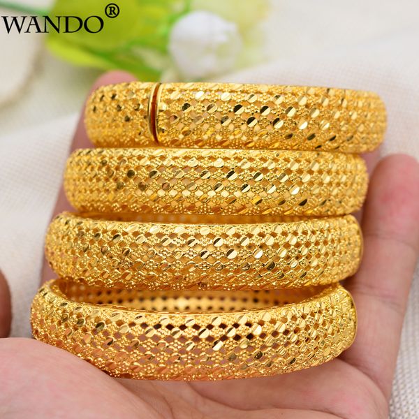 wando 4pce new fashion lady luxury gold color jewelry bangles ethiopian african women dubai bracelet party wedding gifts, Black
wando 4pce new fashion lady luxury gold color jewelry bangles ethiopian african women dubai bracelet party wedding gifts, Black