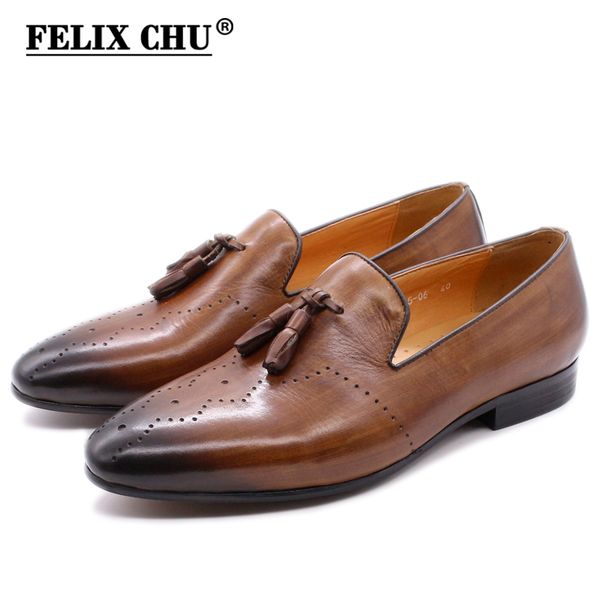 felix chu men's tassel loafers calf genuine leather wedding party men casual dress shoes fashion gentleman stree style men shoe, Black
felix chu men's tassel loafers calf genuine leather wedding party men casual dress shoes fashion gentleman stree style men shoe, Black