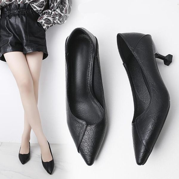 2020 new spring black tip high heel shoes women's pu thin heeled work shoes women's soft leather pumps y1062
2020 new spring black tip high heel shoes women's pu thin heeled work shoes women's soft leather pumps y1062