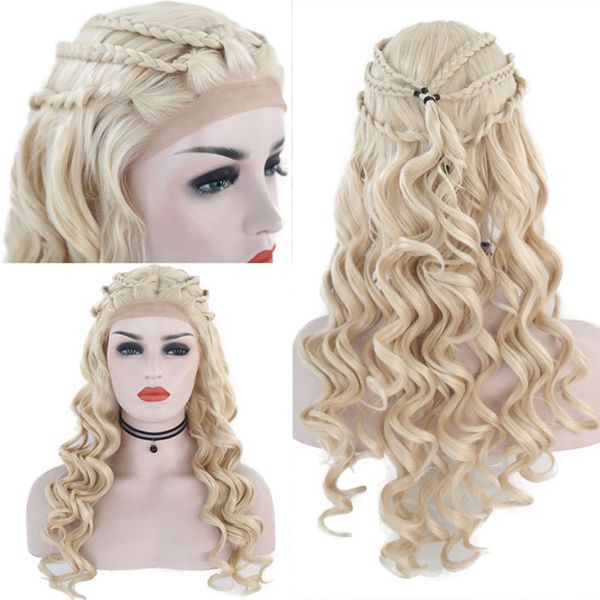 rongduoyi blonde hair wigs synthetic lace front wig cosplay wigs for women long body wave natural hair high temperature lace wig, Black
rongduoyi blonde hair wigs synthetic lace front wig cosplay wigs for women long body wave natural hair high temperature lace wig, Black