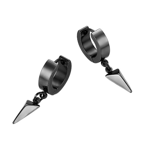 stud boniskiss punk style earrings for men women dangling triangle pyramid stainless steel 4 colors drop, Golden;silver
stud boniskiss punk style earrings for men women dangling triangle pyramid stainless steel 4 colors drop, Golden;silver