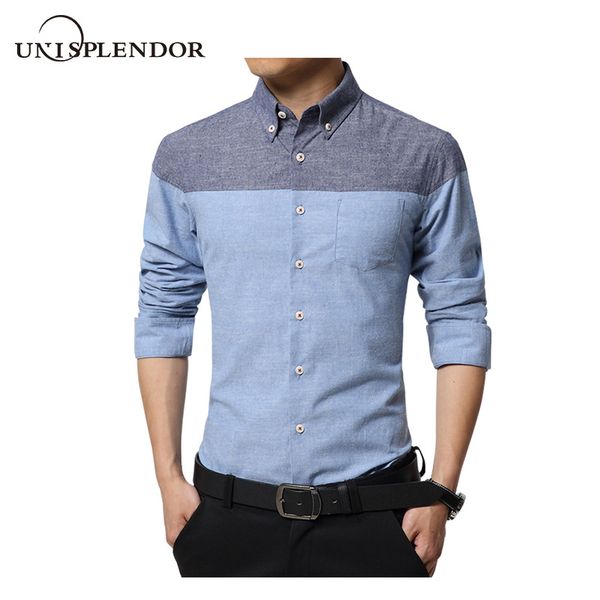 unisplendor 100%cotton men's shirt hit color cool men shirt long sleeve man spring autumn male -5xl men yn10588, White;black
unisplendor 100%cotton men's shirt hit color cool men shirt long sleeve man spring autumn male -5xl men yn10588, White;black