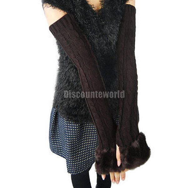 fashion- women girls winter arm warmer fingerless knitted long gloves mittens cover 12 color a2, Blue;gray
fashion- women girls winter arm warmer fingerless knitted long gloves mittens cover 12 color a2, Blue;gray