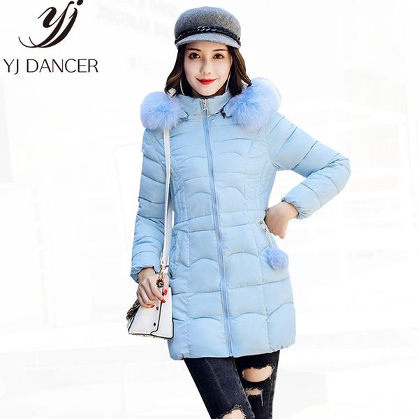 2018 winter hooded fur collar fashion female warm coat thicken loose long sleeve women's europe america cotton clothing css198, Black
2018 winter hooded fur collar fashion female warm coat thicken loose long sleeve women's europe america cotton clothing css198, Black