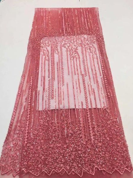 sequined lace fabric african french lace fabric 2020 fabric, suitable for nigerian evening dress vs-zx3176, Pink;blue 
sequined lace fabric african french lace fabric 2020 fabric, suitable for nigerian evening dress vs-zx3176, Pink;blue