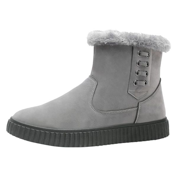 winter plush flats booties men's casual plus velvet warm cotton shoes waterproof comfortable flock short snow boots botas hombre, Black
winter plush flats booties men's casual plus velvet warm cotton shoes waterproof comfortable flock short snow boots botas hombre, Black
