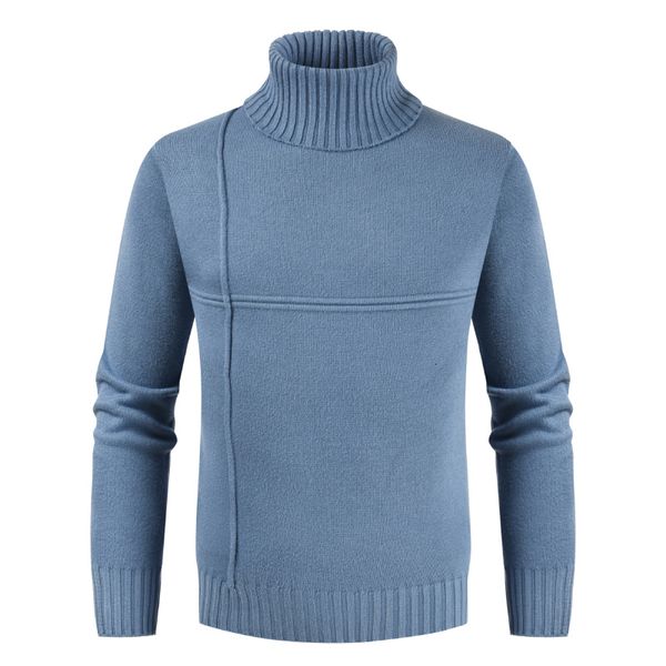 mjartoria men's turtleneck sweater new fashion men's long sleeve solid color casual slim knit sweater pullover sweater sh190930, White;black
mjartoria men's turtleneck sweater new fashion men's long sleeve solid color casual slim knit sweater pullover sweater sh190930, White;black