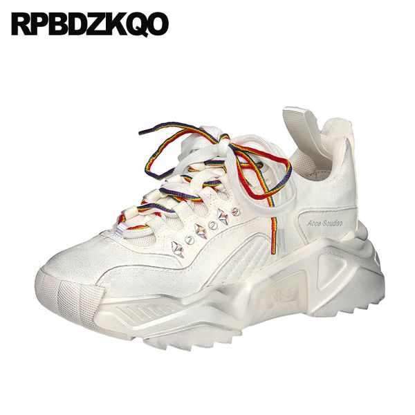 harajuku elevator designer women round toe white wedge 5 trainers muffin sneakers thick sole lace up creepers platform shoes, Black
harajuku elevator designer women round toe white wedge 5 trainers muffin sneakers thick sole lace up creepers platform shoes, Black