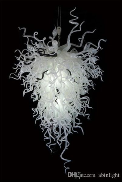 custom made white art glass chandeliers most popular home decoration blown glass crystal led modern chihuly chandeliers
custom made white art glass chandeliers most popular home decoration blown glass crystal led modern chihuly chandeliers
