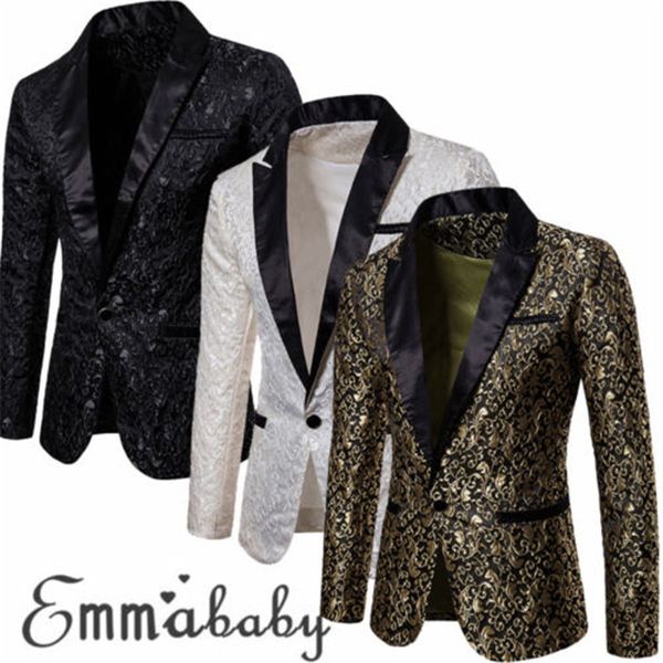 slim fit blazer men 2018 new arrival mens floral blazers floral prom blazers elegant wedding blazer, White;black
slim fit blazer men 2018 new arrival mens floral blazers floral prom blazers elegant wedding blazer, White;black